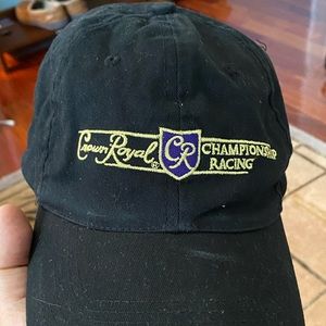 Crown Royal Black Adjustable Ball Cap